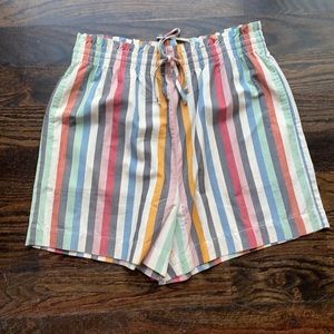 Madewell Striped Shorts